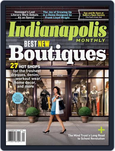 Indianapolis Monthly September 1st, 2016 Digital Back Issue Cover