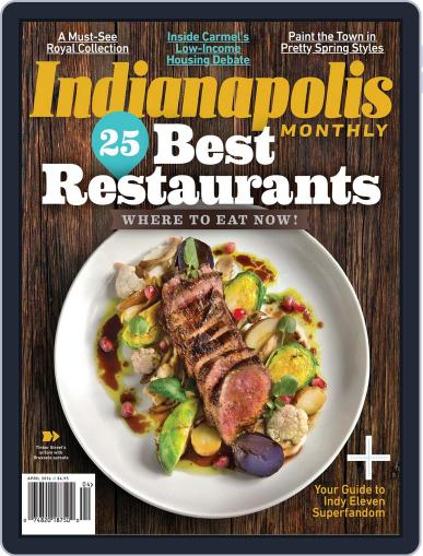 Indianapolis Monthly March 21st, 2016 Digital Back Issue Cover