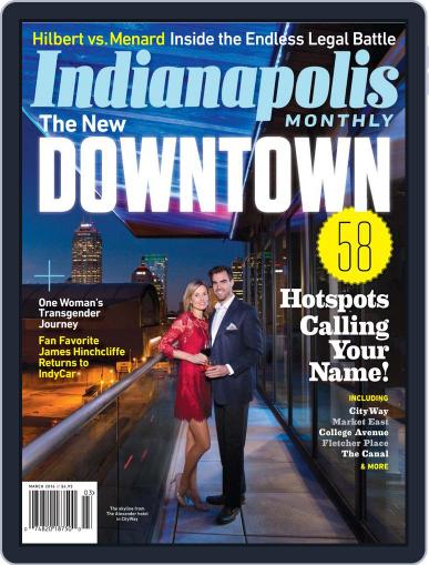 Indianapolis Monthly February 22nd, 2016 Digital Back Issue Cover