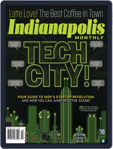 Indianapolis Monthly January 25th, 2016 Digital Back Issue Cover