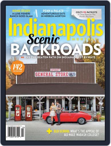 Indianapolis Monthly October 1st, 2015 Digital Back Issue Cover