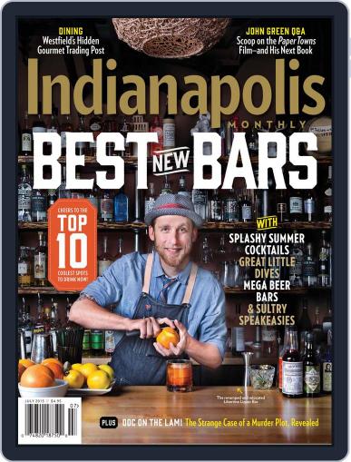 Indianapolis Monthly July 1st, 2015 Digital Back Issue Cover