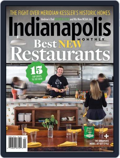 Indianapolis Monthly April 1st, 2015 Digital Back Issue Cover
