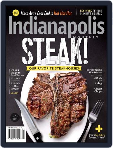Indianapolis Monthly January 1st, 2015 Digital Back Issue Cover