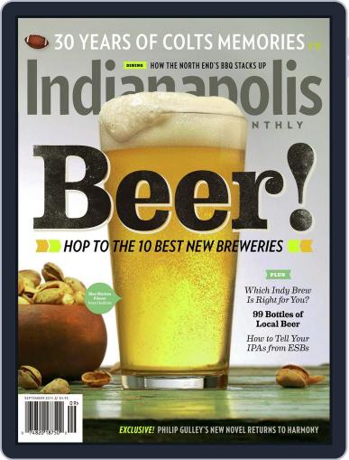 Indianapolis Monthly September 2nd, 2014 Digital Back Issue Cover