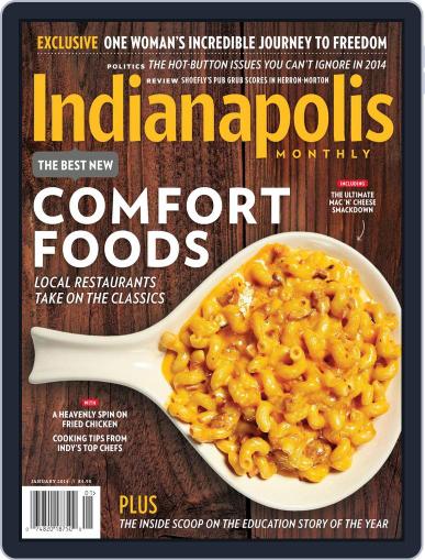 Indianapolis Monthly December 26th, 2013 Digital Back Issue Cover