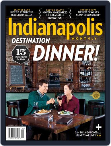 Indianapolis Monthly September 26th, 2013 Digital Back Issue Cover