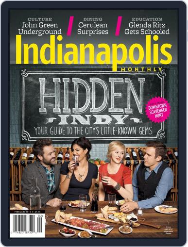 Indianapolis Monthly January 31st, 2013 Digital Back Issue Cover
