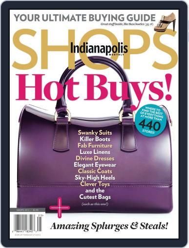 Indianapolis Monthly October 23rd, 2012 Digital Back Issue Cover