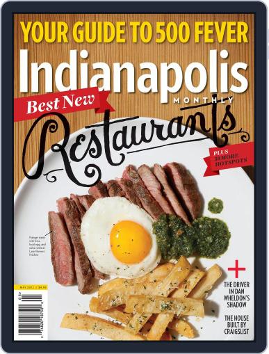 Indianapolis Monthly April 26th, 2012 Digital Back Issue Cover