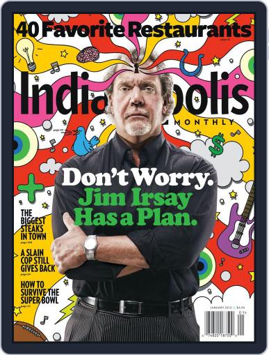 Indianapolis Monthly December 27th, 2011 Digital Back Issue Cover