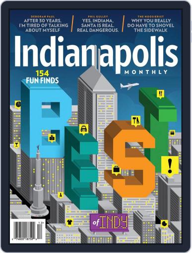 Indianapolis Monthly November 24th, 2011 Digital Back Issue Cover