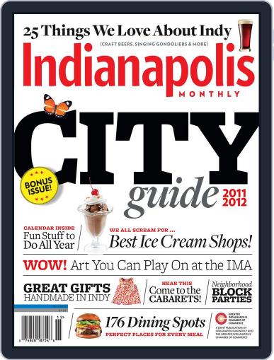 Indianapolis Monthly May 19th, 2011 Digital Back Issue Cover