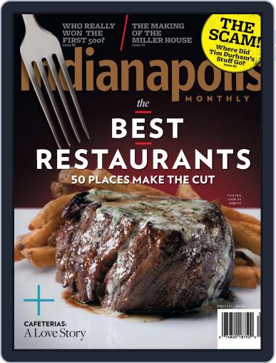 Indianapolis Monthly April 28th, 2011 Digital Back Issue Cover