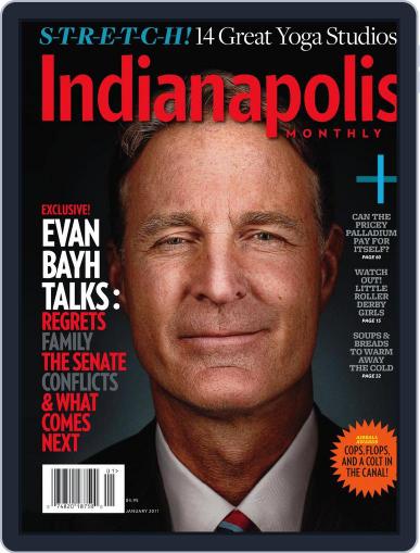 Indianapolis Monthly December 30th, 2010 Digital Back Issue Cover