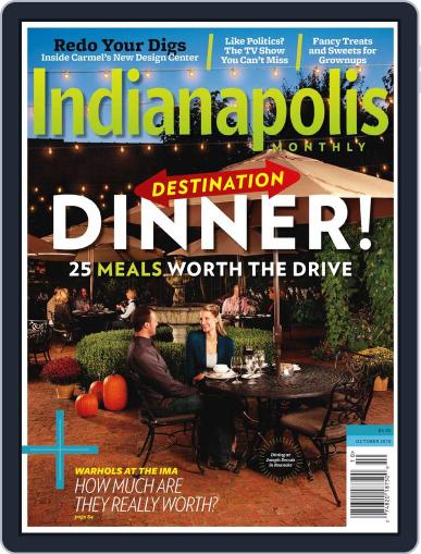 Indianapolis Monthly September 30th, 2010 Digital Back Issue Cover