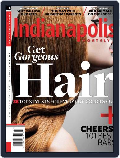 Indianapolis Monthly March 8th, 2010 Digital Back Issue Cover