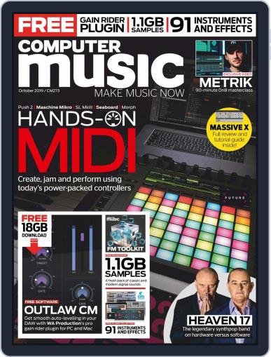 Computer Music October 1st, 2019 Digital Back Issue Cover
