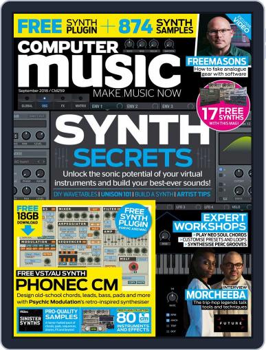 Computer Music September 1st, 2018 Digital Back Issue Cover