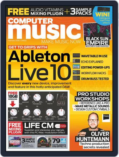 Computer Music February 1st, 2018 Digital Back Issue Cover