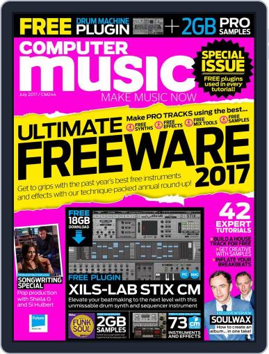 Computer Music July 1st, 2017 Digital Back Issue Cover