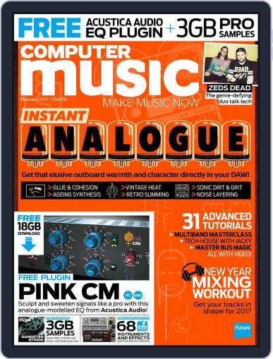 Computer Music February 1st, 2017 Digital Back Issue Cover