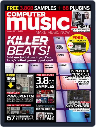 Computer Music January 1st, 2017 Digital Back Issue Cover
