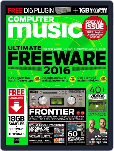 Computer Music April 20th, 2016 Digital Back Issue Cover