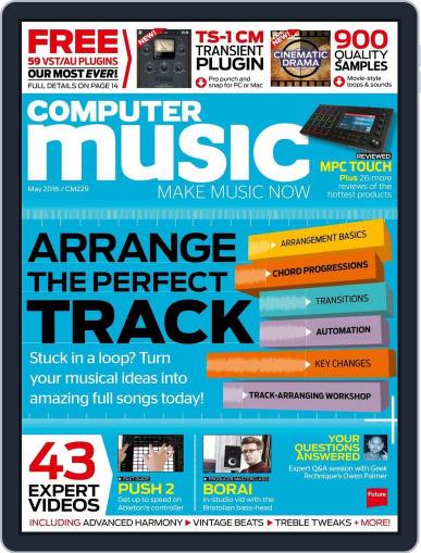 Computer Music March 23rd, 2016 Digital Back Issue Cover