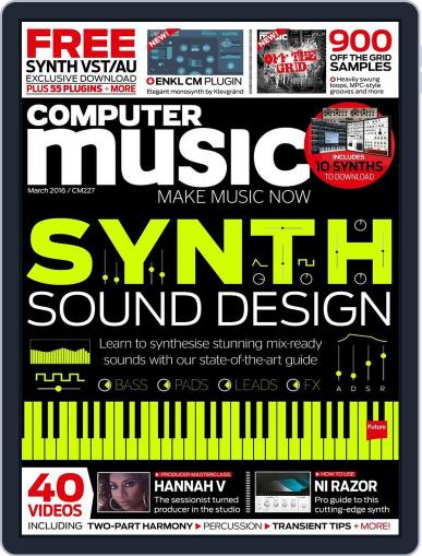 Computer Music January 27th, 2016 Digital Back Issue Cover