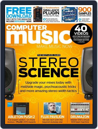Computer Music December 29th, 2015 Digital Back Issue Cover