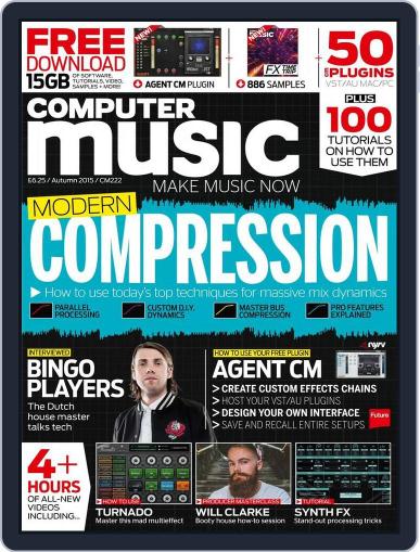 Computer Music September 8th, 2015 Digital Back Issue Cover