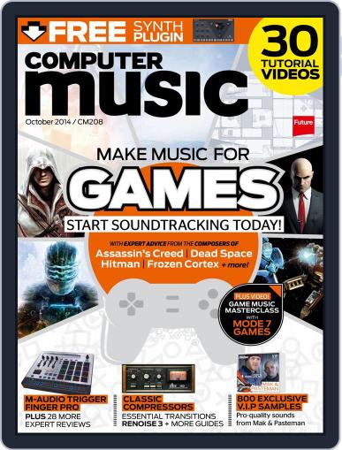 Computer Music August 12th, 2014 Digital Back Issue Cover