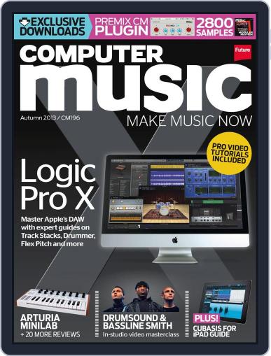 Computer Music September 10th, 2013 Digital Back Issue Cover