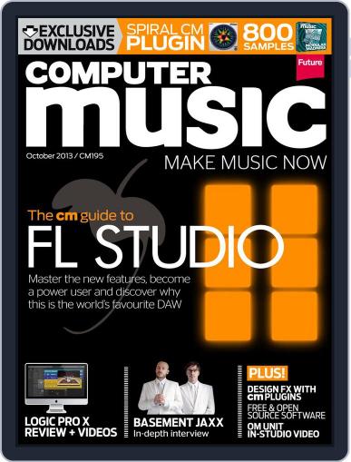 Computer Music August 13th, 2013 Digital Back Issue Cover