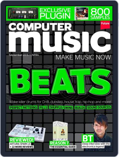 Computer Music July 16th, 2013 Digital Back Issue Cover