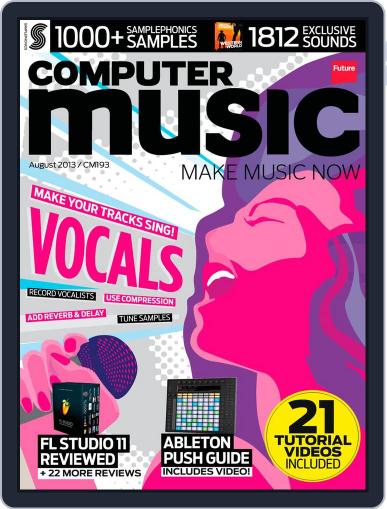 Computer Music June 18th, 2013 Digital Back Issue Cover