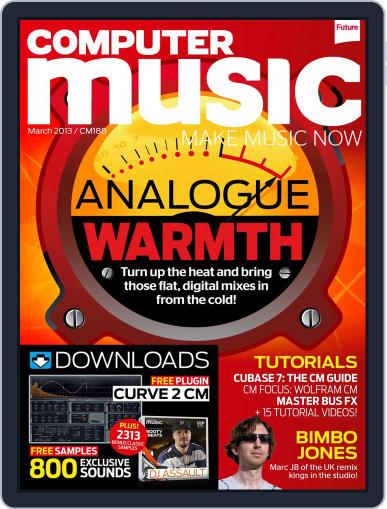 Computer Music January 29th, 2013 Digital Back Issue Cover
