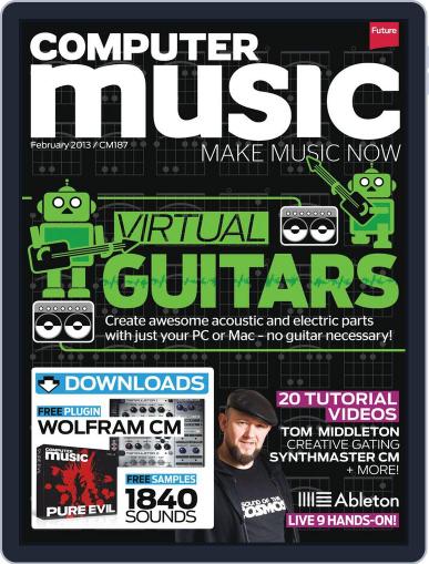 Computer Music January 1st, 2013 Digital Back Issue Cover