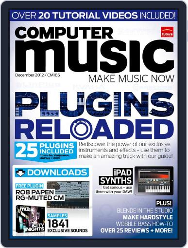 Computer Music November 6th, 2012 Digital Back Issue Cover
