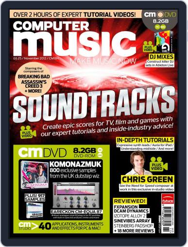 Computer Music October 9th, 2012 Digital Back Issue Cover