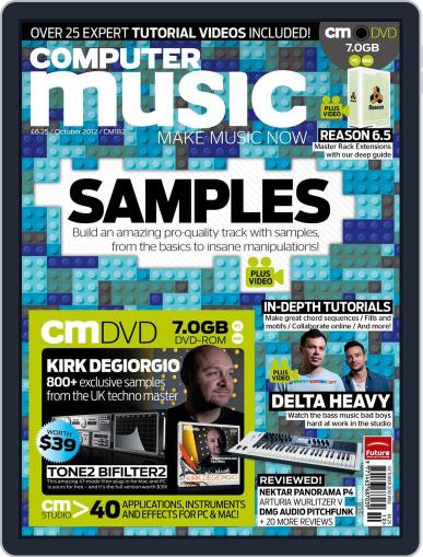 Computer Music August 14th, 2012 Digital Back Issue Cover