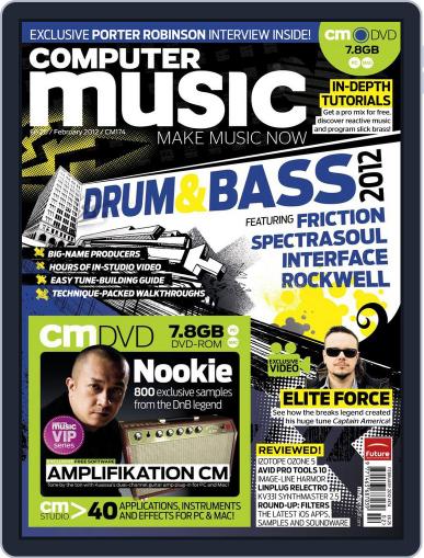 Computer Music January 3rd, 2012 Digital Back Issue Cover