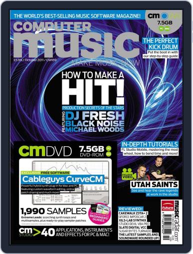 Computer Music August 23rd, 2011 Digital Back Issue Cover