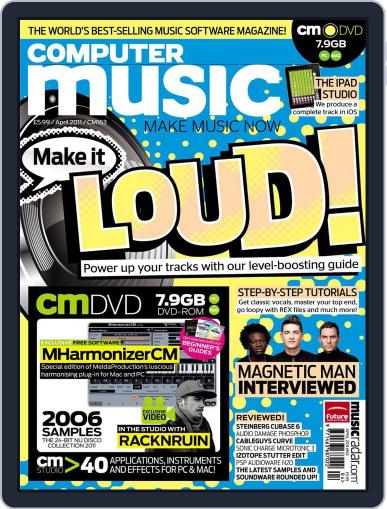 Computer Music March 12th, 2011 Digital Back Issue Cover