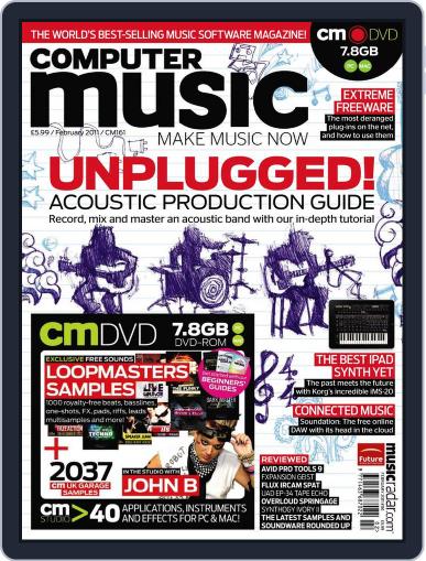 Computer Music January 11th, 2011 Digital Back Issue Cover