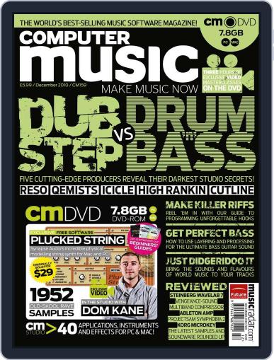 Computer Music November 16th, 2010 Digital Back Issue Cover