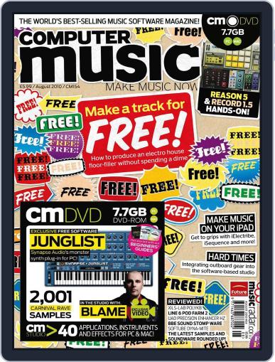 Computer Music June 29th, 2010 Digital Back Issue Cover
