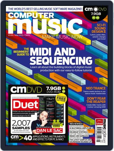 Computer Music April 11th, 2010 Digital Back Issue Cover