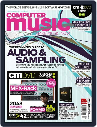 Computer Music February 14th, 2010 Digital Back Issue Cover